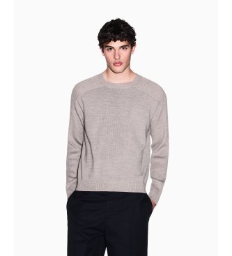 A|X Armani Exchange Jersey Texture beige