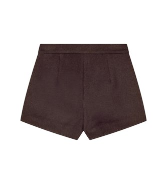 A|X Armani Exchange Brune høje crossover-shorts i habittråd