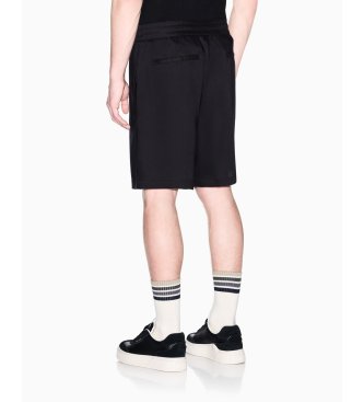 A|X Armani Exchange Shorts Lightweight Oxford nero