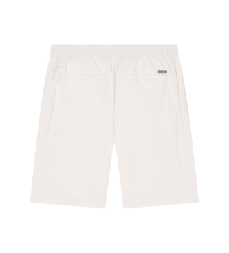 A|X Armani Exchange Bermuda de algodão branco creme