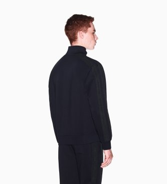 A|X Armani Exchange Sudadera corte regular negro