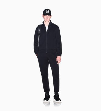 A|X Armani Exchange Sudadera corte regular negro