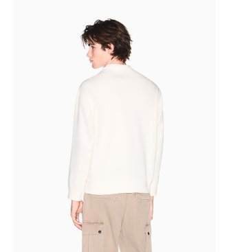 A|X Armani Exchange Beige bomuldssweatshirt
