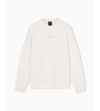 A|X Armani Exchange Beige bomuldssweatshirt