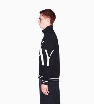 A|X Armani Exchange Sudadera corte regular negro