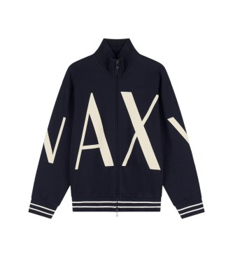 A|X Armani Exchange Sudadera corte regular negro