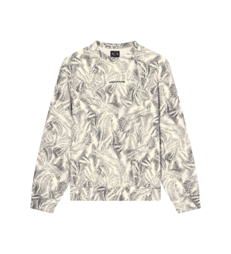 A|X Armani Exchange Beige French Terry sweatshirt