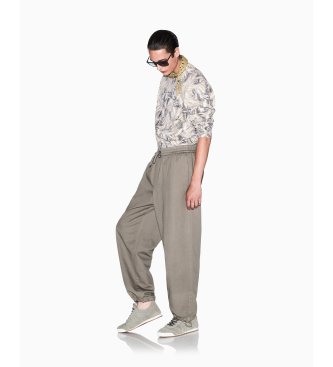 A|X Armani Exchange Beige French Terry sweatshirt