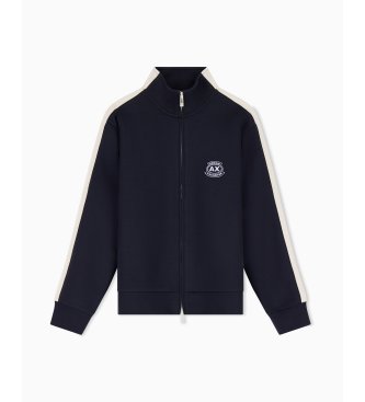 A|X Armani Exchange Sudadera Bonded marino