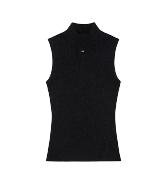 A|X Armani Exchange Top à Col Montant noir