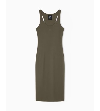 A|X Armani Exchange Robe cintr�e verte