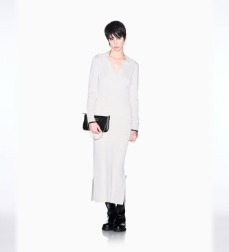 A|X Armani Exchange Repertoire-klänning beige