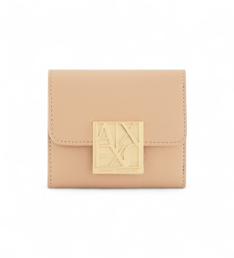 A|X Armani Exchange Portafoglio Mini beige