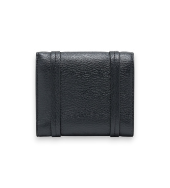 A|X Armani Exchange Wallet with textured finish and black metallic logo
