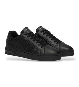 A|X Armani Exchange Zapatillas London con textura negro