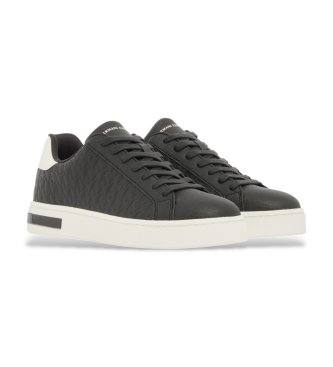 A|X Armani Exchange London sneakers with black texture