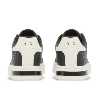 A|X Armani Exchange London sneakers with black texture