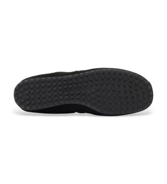 A|X Armani Exchange Fabric and suede sneakers with black rubber sole