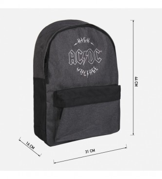 Cerd Group Acdc Urban Backpack gris -31x44x16cm