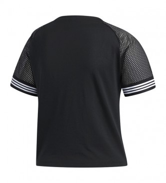 adidas T-shirt 3 Stripes Ringer black