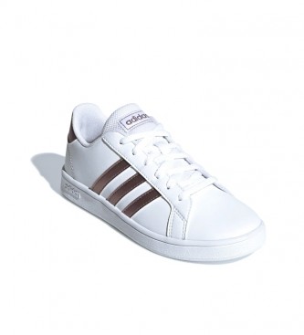 adidas Sneakers Grand Court bianche, rosa