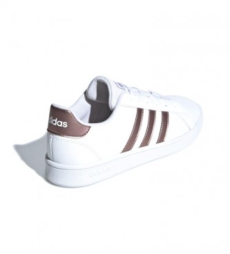 adidas Sneakers Grand Court bianche, rosa