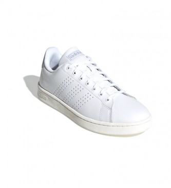 adidas Advantage Leather Shoes White 