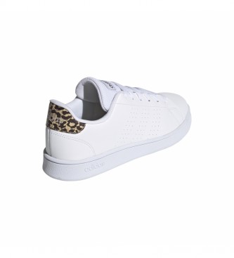 adidas Advantatge K Sneakers white, leopard print