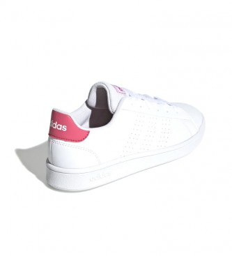 adidas Advantage K Shoes white, pink
