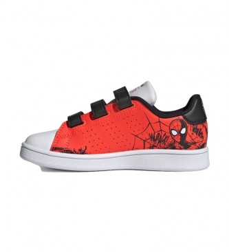 adidas Zapatillas Advantage Spider-Man rojo