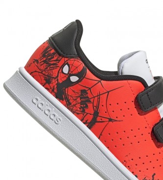 adidas Zapatillas Advantage Spider-Man rojo