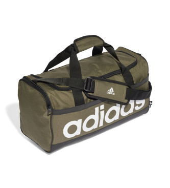 adidas Essentials Linear medium green sports bag