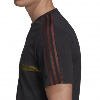 adidas T-shirt Messo 3-Stripes preta