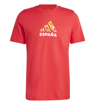 adidas Spanje Fan T-shirt rood