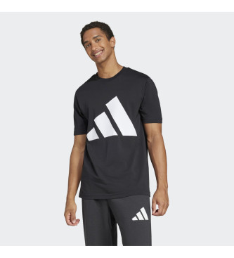 adidas Majica z velikim logotipom Essential črna