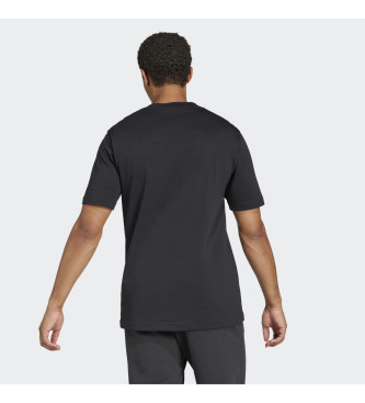 adidas Essentieel T-shirt met groot logo zwart