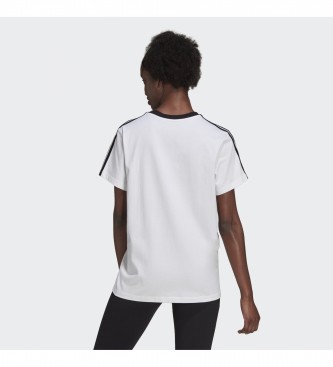adidas T-Shirt 3 bandes Essentials blanc