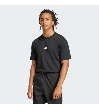 adidas Essentials T-Shirt Small Logo Single schwarz