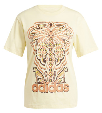 adidas Farm Rio beige T-shirt