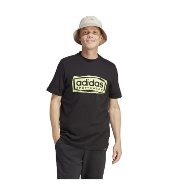 adidas Koszulka z logo Fld Spw czarna