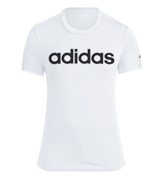 adidas Loungewear Essentials Slim Logo T-shirt biały