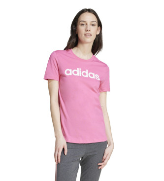 adidas Loungewear Essentials Slim Logo T-shirt pink