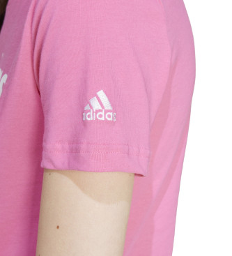 adidas Loungewear Essentials Slim Logo T-shirt pink