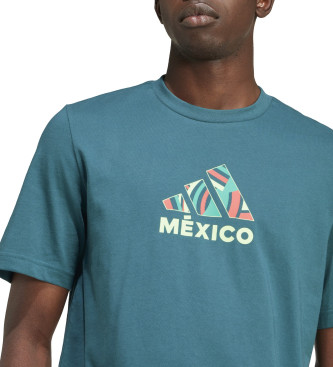 adidas Camiseta Mexico Fan azul