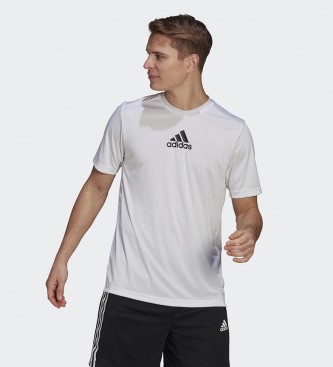 adidas Primeblue T-Shirt Designed To Move Sport 3S blanc
