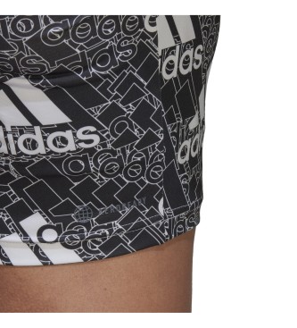 adidas Camiseta corta AEROREADY Made for Training Logo Print negro 