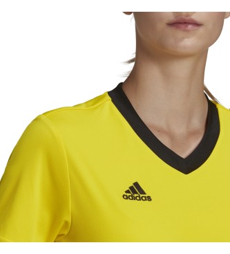 adidas Entry 22 yellow T-shirt