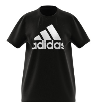 adidas Camiseta Essentials Logo Boyfriend negro
