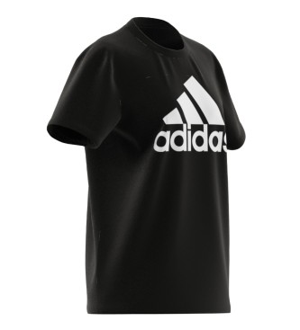 adidas Essentials Logo Boyfriend T-Shirt noir