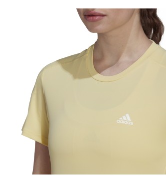 adidas Camiseta Run It Running amarillo 